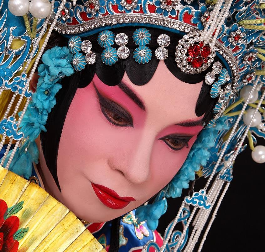 我的京剧照 旦角花旦红娘 戏曲旦角化妆