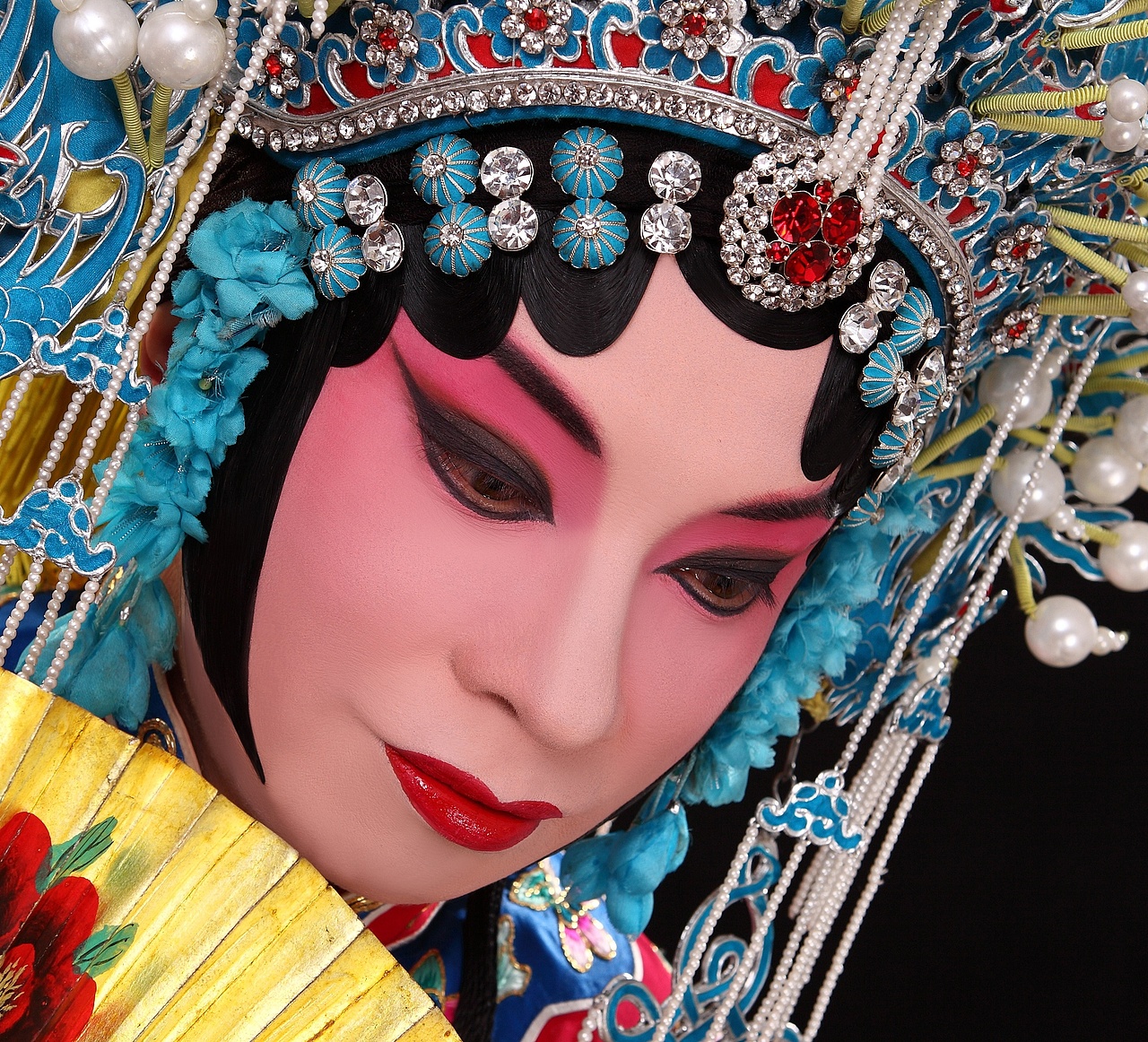 我的京剧照 旦角花旦红娘 戏曲旦角化妆