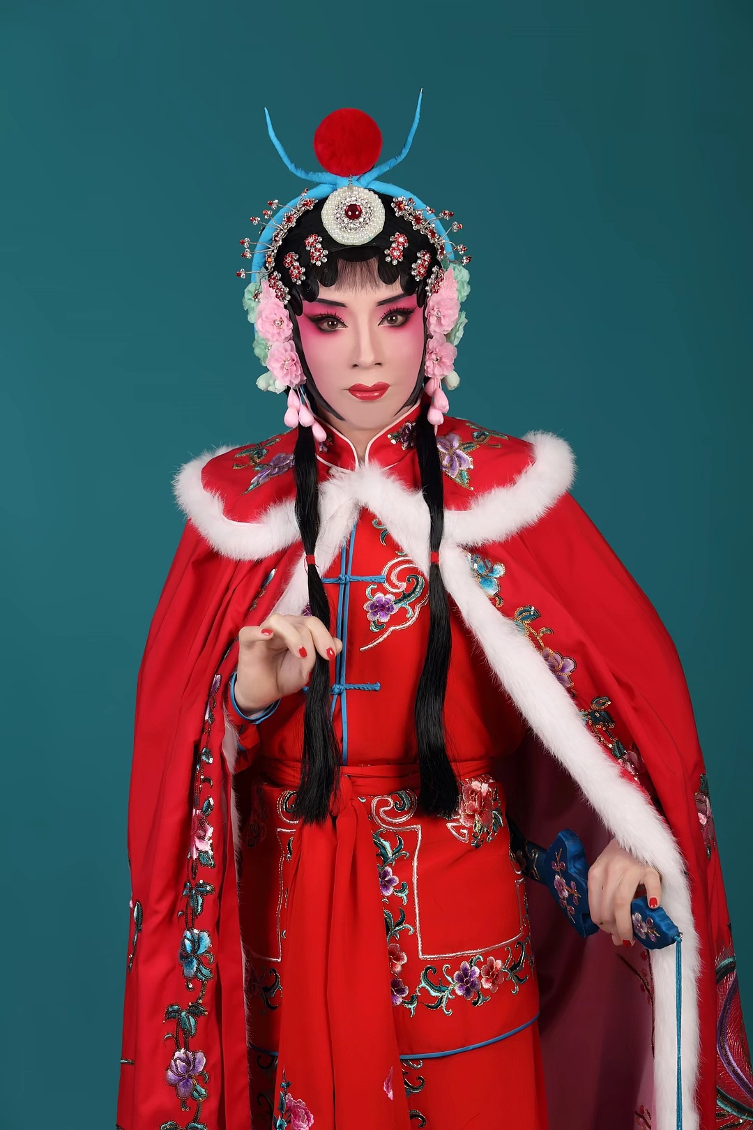 我的京剧照 旦角花旦红娘 戏曲旦角化妆