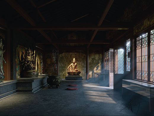 听梵音，闻香火