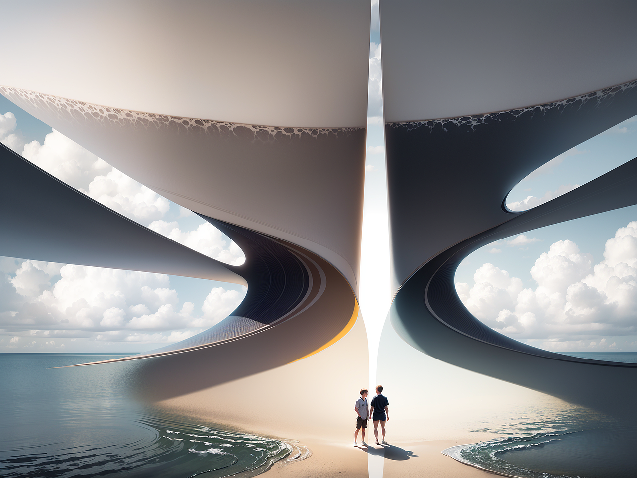 AI创意设计18-建筑空间艺术