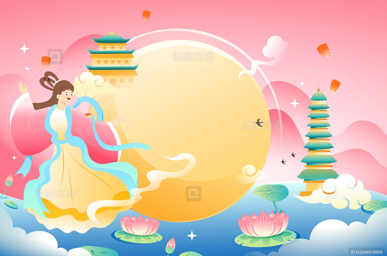 主题创作征集-中秋（图ZMTUxMjI3NzY=） - 资讯 - 站酷设计师站酷素材原创素材 - 站酷ZCOOL