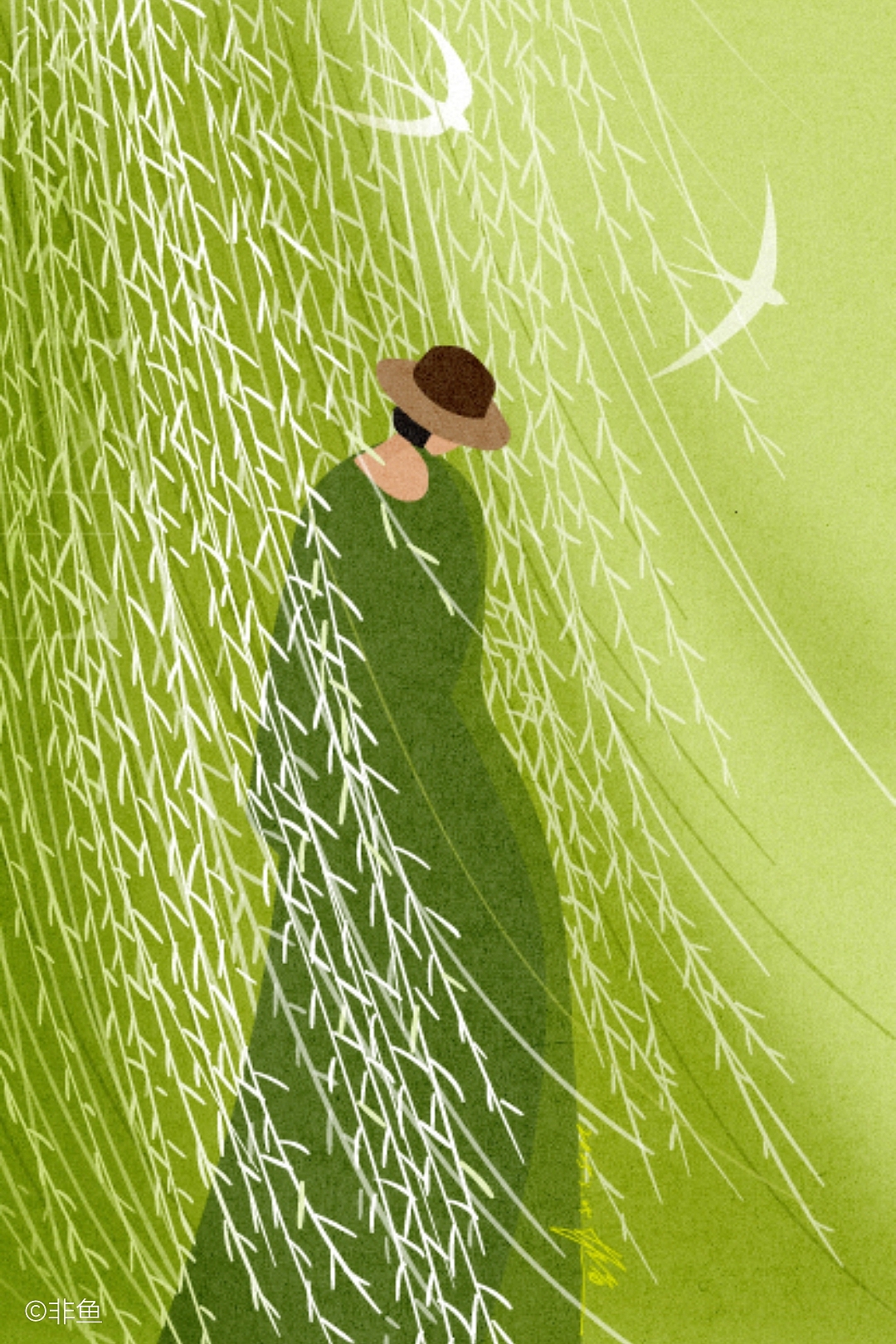 2025的春（三）（图ZMzkxOTk1MTYw） - 艺术插画 - 站酷设计师w非鱼w原创素材 - 站酷ZCOOL