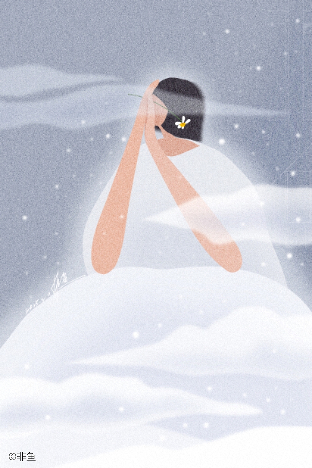 2025的春（三）（图ZMzkxOTk1MTg4） - 艺术插画 - 站酷设计师w非鱼w原创素材 - 站酷ZCOOL