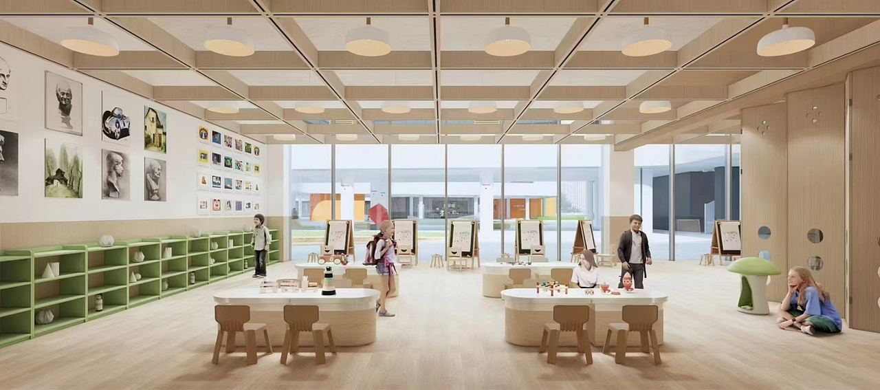 天恒装饰最新设计小学教育建筑案例解析