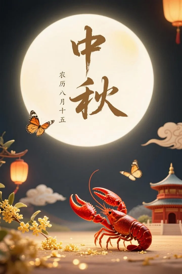 《潜江龙虾 AIGC》海报