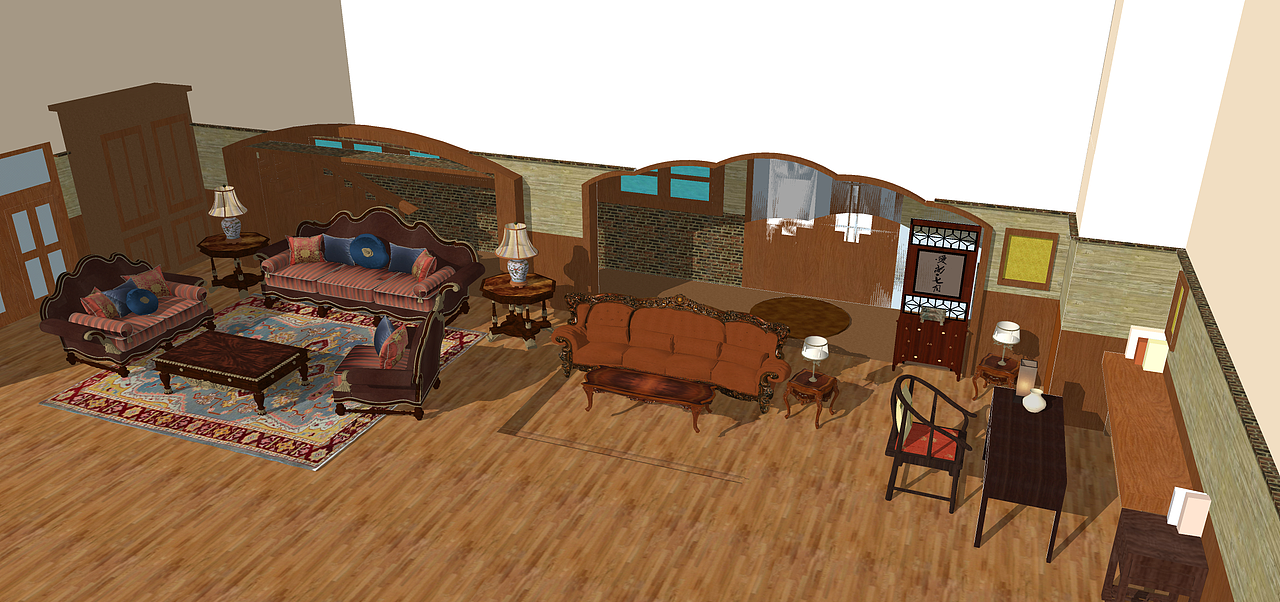 《雷雨》舞台美术设计作业