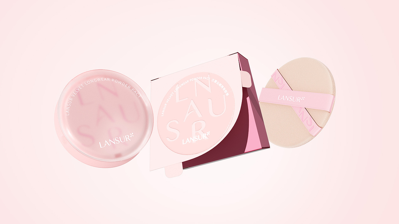 云绒持妆粉饼（图ZMzkyMDAzNTA0） - 包装 - 站酷设计师三境包装原创素材 - 站酷ZCOOL