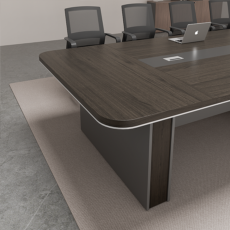 现代长方形会议桌