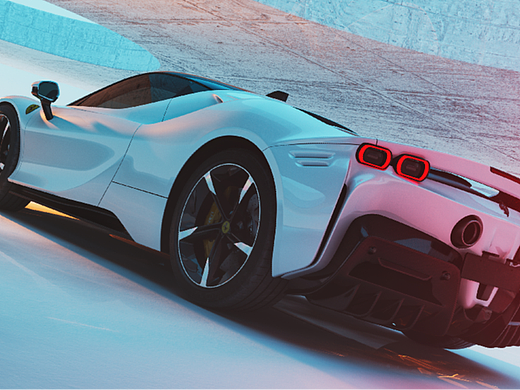 Ferrari SF90 CGI