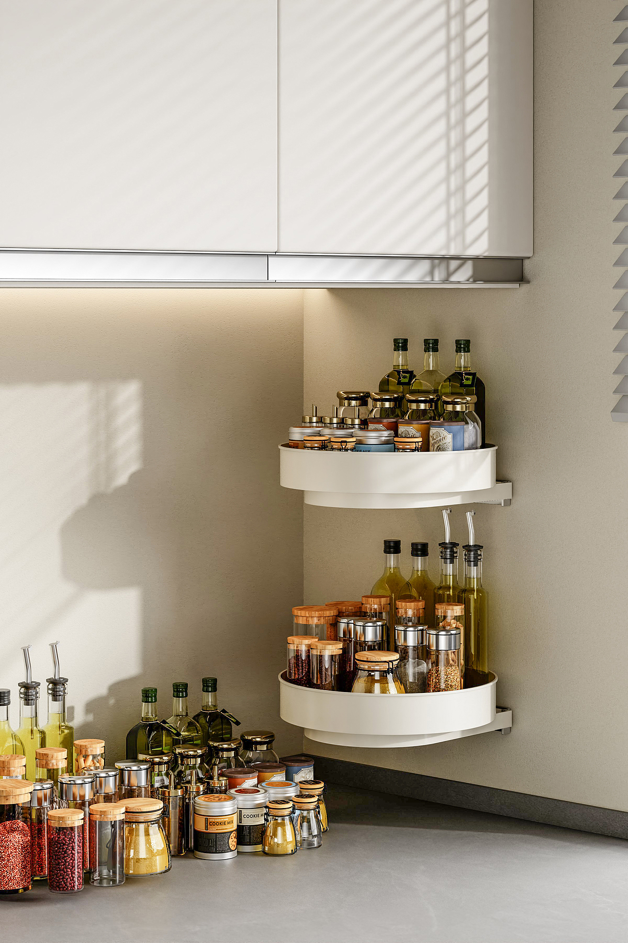 存图-壁挂旋转调料架