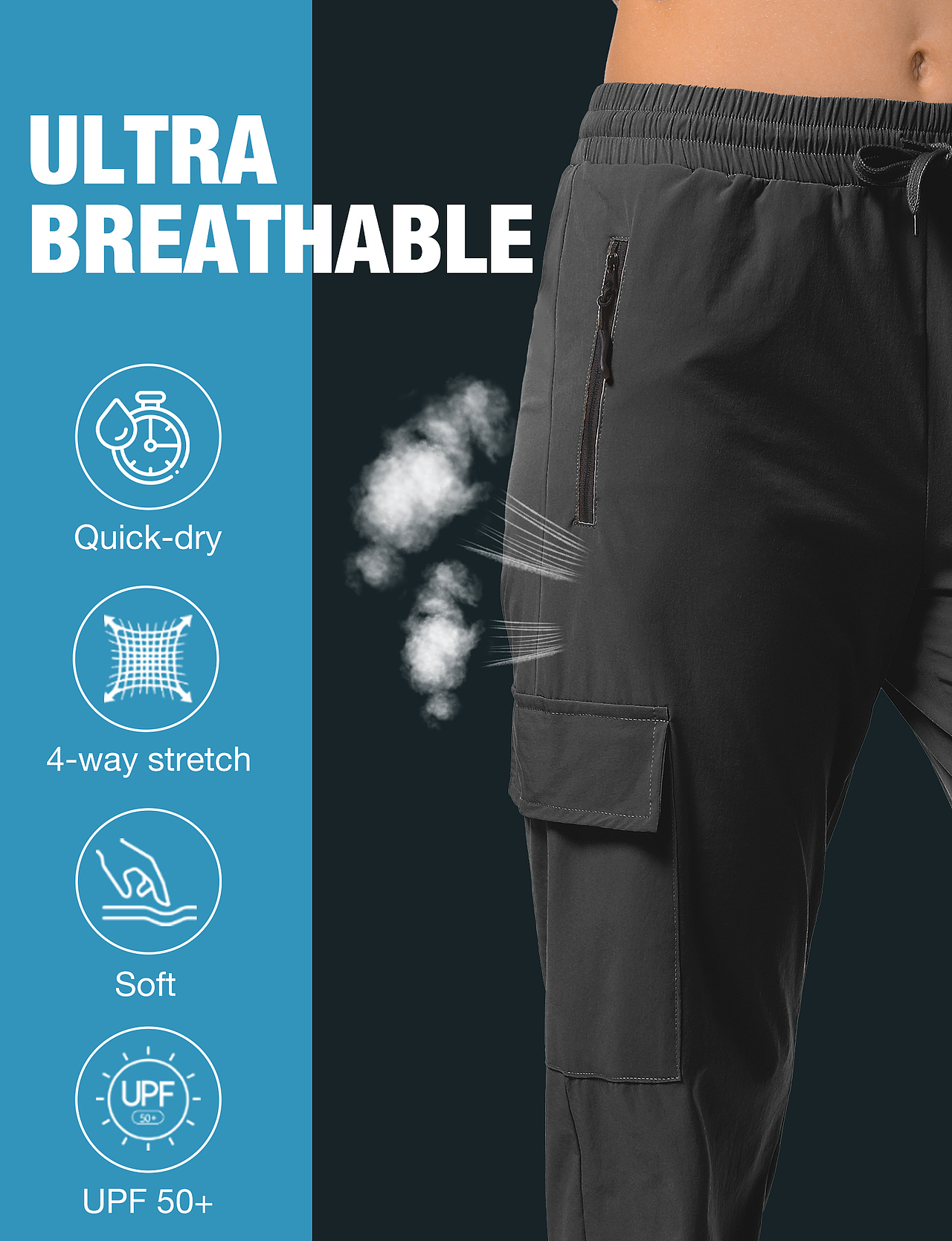 亚马逊裤子主图a+汇总