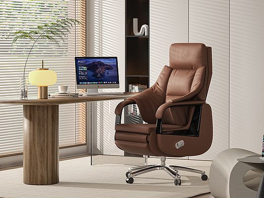 办公室座椅场景渲染