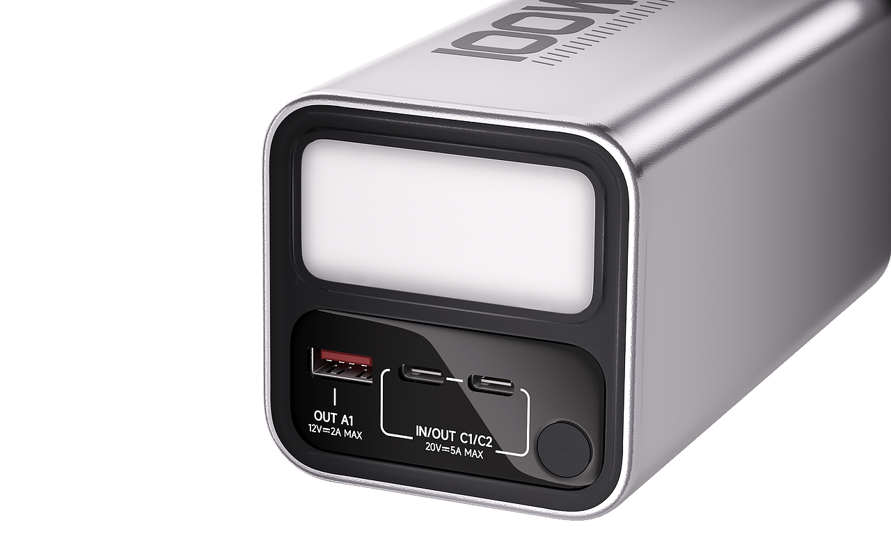 充电宝渲染视频