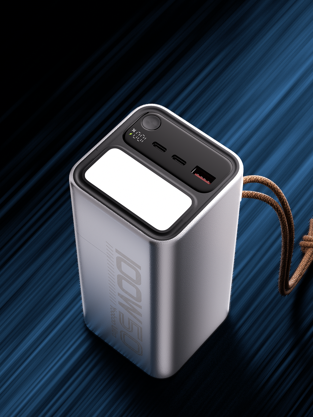 充电宝渲染视频