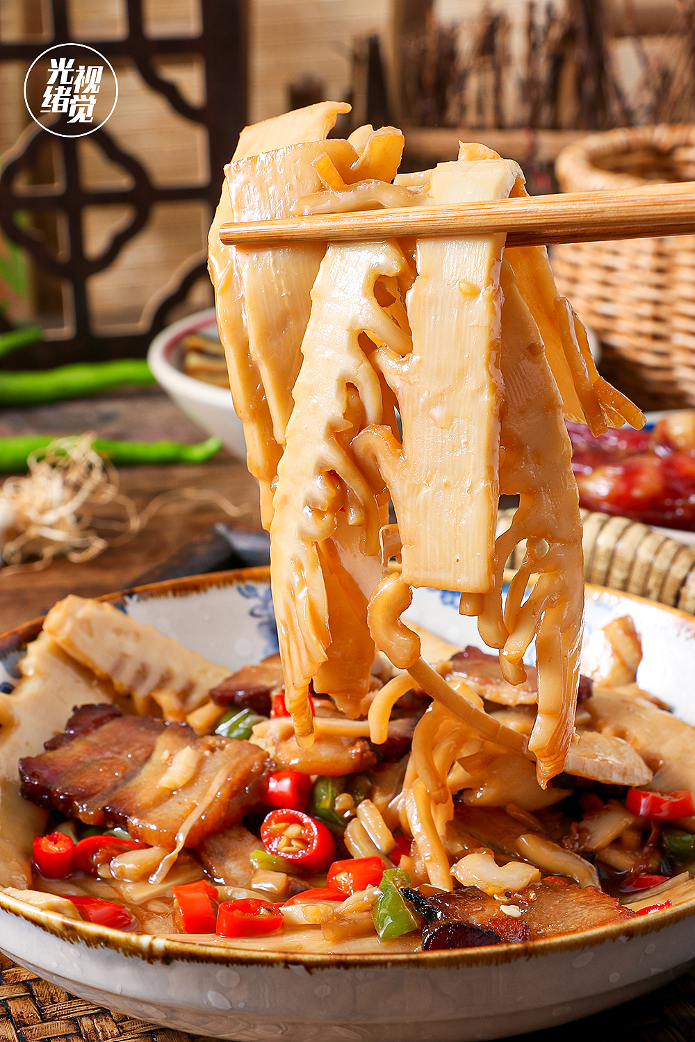 福建永安竹笋新鲜嫩笋尖脆笋丝涮火锅清水笋片火锅笋（图ZMzkyMDEyODI0） - 美食摄影 - 站酷设计师光绪摄影工作室原创素材 - 站酷ZCOOL