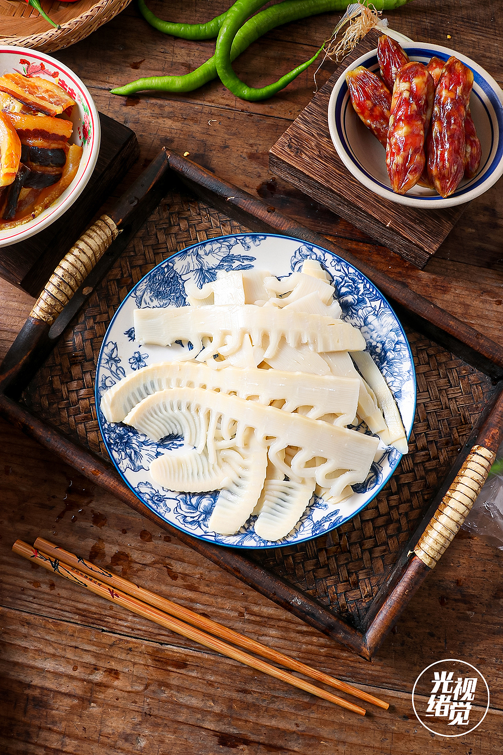 福建永安竹笋新鲜嫩笋尖脆笋丝涮火锅清水笋片火锅笋（图ZMzkyMDEyODA0） - 美食摄影 - 站酷设计师光绪摄影工作室原创素材 - 站酷ZCOOL