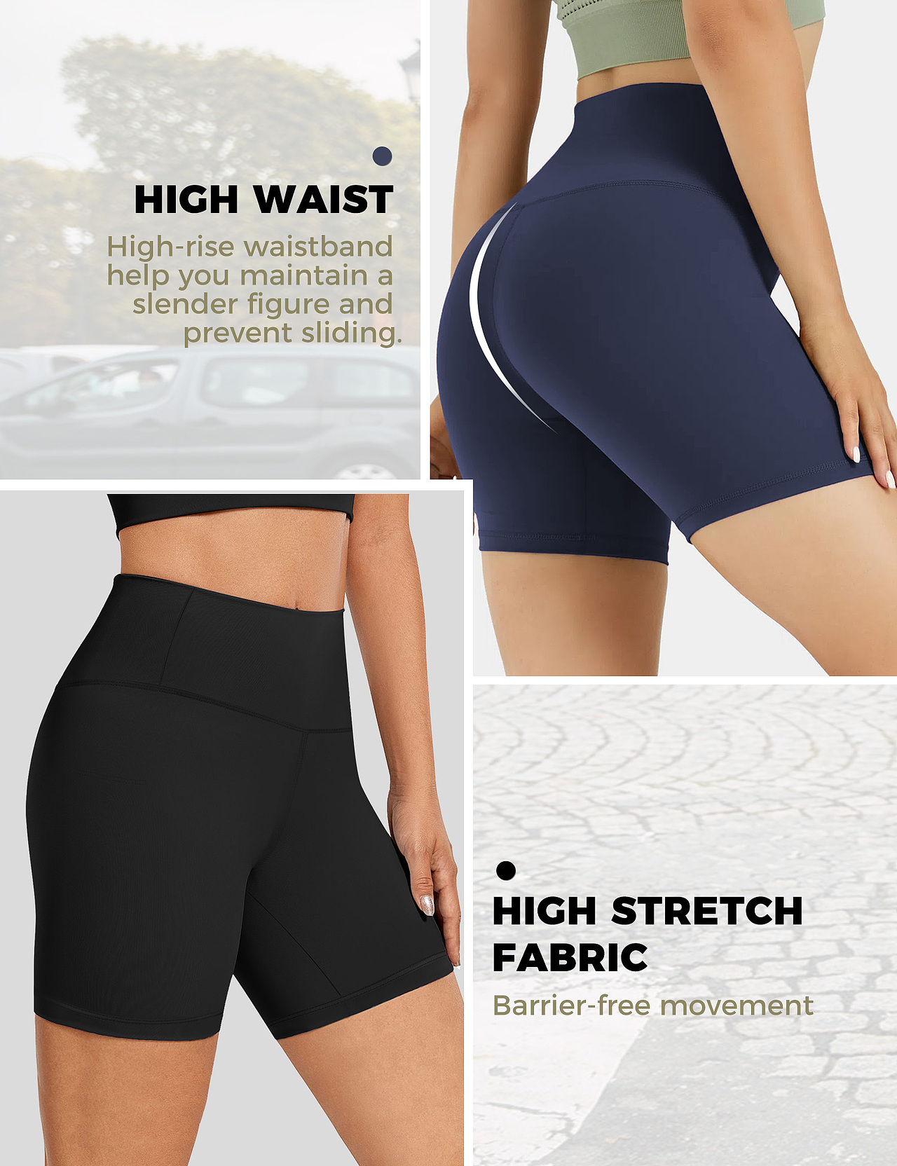 亚马逊裤子主图a+汇总