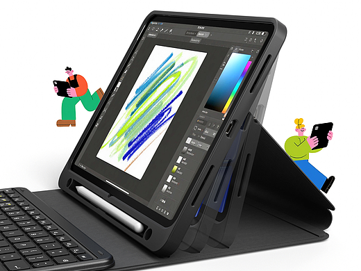 IPAD保护套(带键盘)