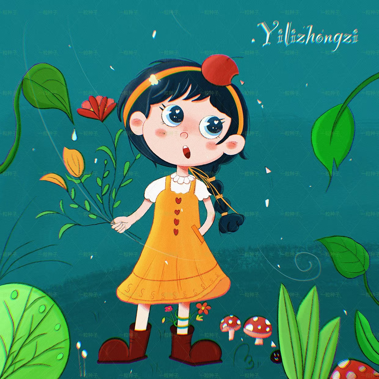 可爱调皮美少女