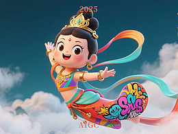 AIGC敦煌飛天@超超不啰嗦