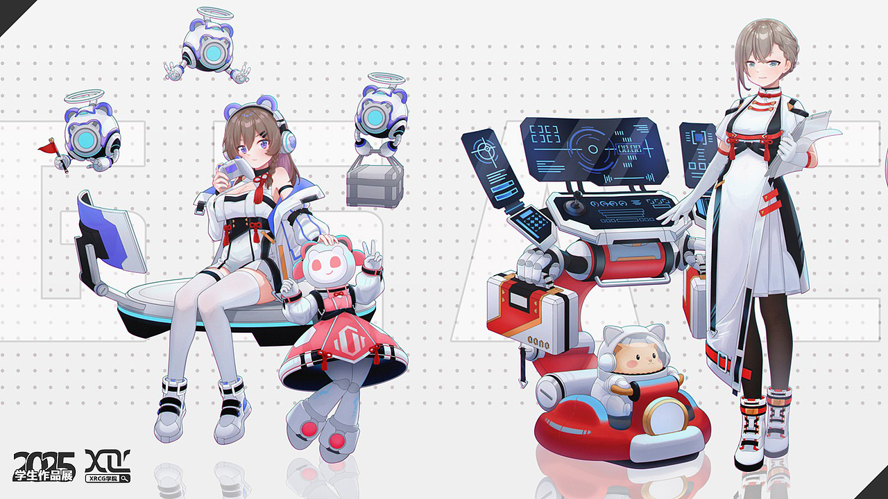 2025新整理学生作品薄涂篇（横版）（图ZMzkyMDE3MDg4） - 游戏原画 - 站酷设计师XRCG学院原创素材 - 站酷ZCOOL