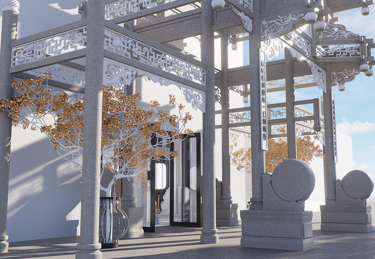 中式祠堂设计案例分享