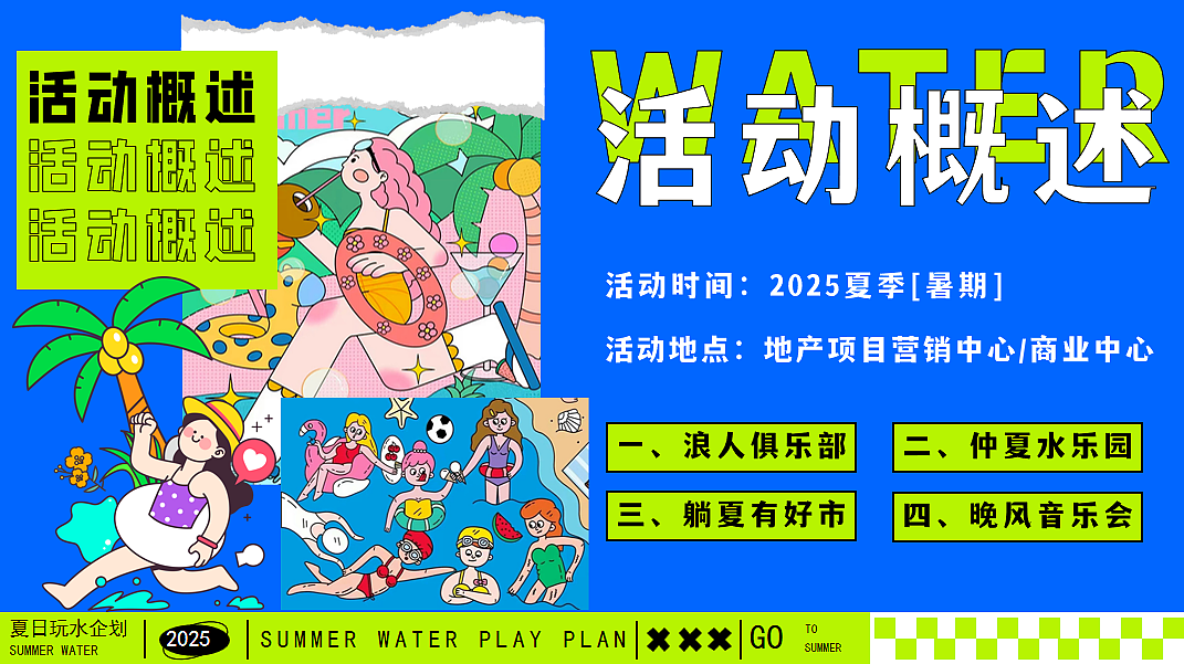 2025夏日清凉造浪嘉年华夏日玩水企划主题活动方案