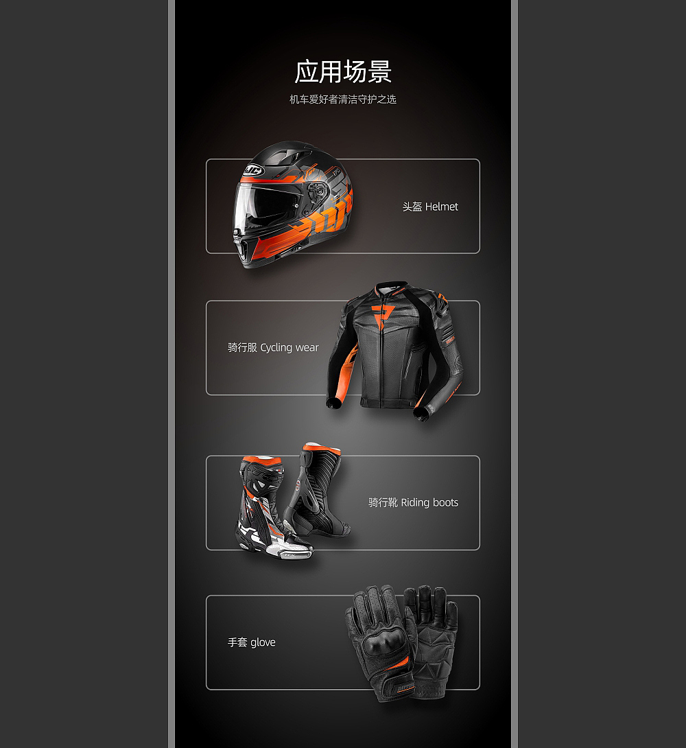 深圳宝安西乡-头盔医生头盔杀菌清洁泡沫产品详情设计