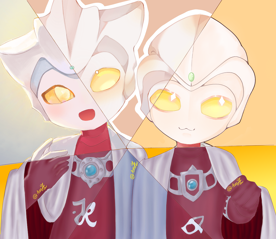 一些二创,临摹,原创画和自家oc