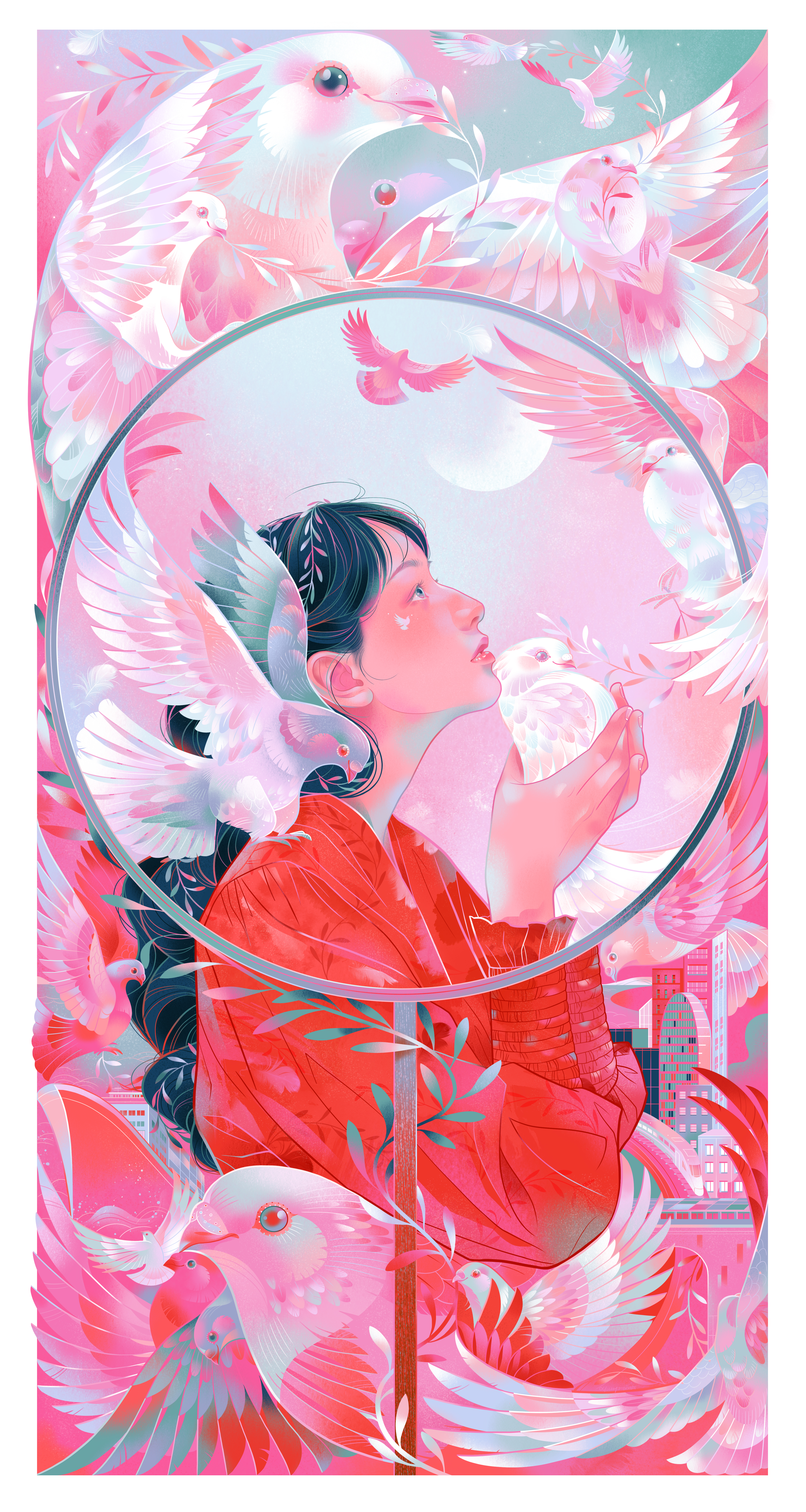 专访《中国日报》李旻:登上China Daily封面的新闻插画是如何诞生的?(图ZMTUxMjM1MjQ=) - 观点 - 站酷设计师站酷专访原创素材 - 站酷ZCOOL