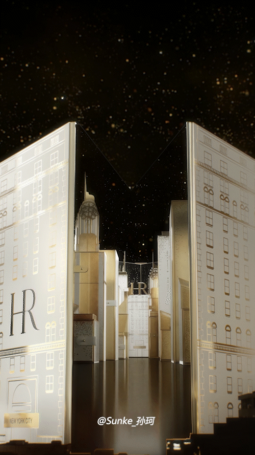 赫莲娜纽约圣诞产品礼盒CG动画广告（图ZMzkyMDMzMTk2） - 产品 - 站酷设计师SunKe_孙珂原创素材 - 站酷ZCOOL