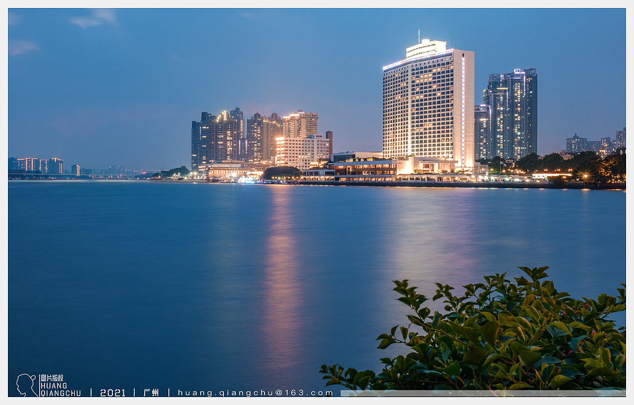 广州珠江｜夕阳夜色交接班