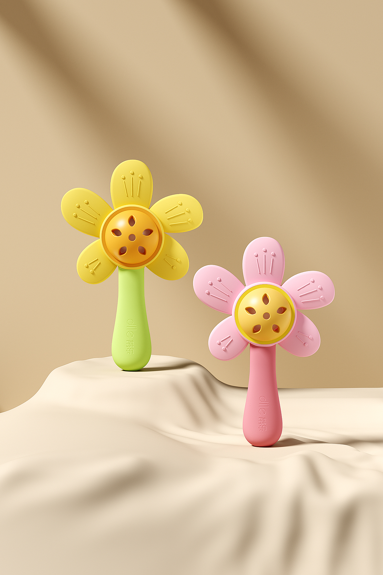 蒂乐花朵摇铃 | 花朵摇铃| 三维建模