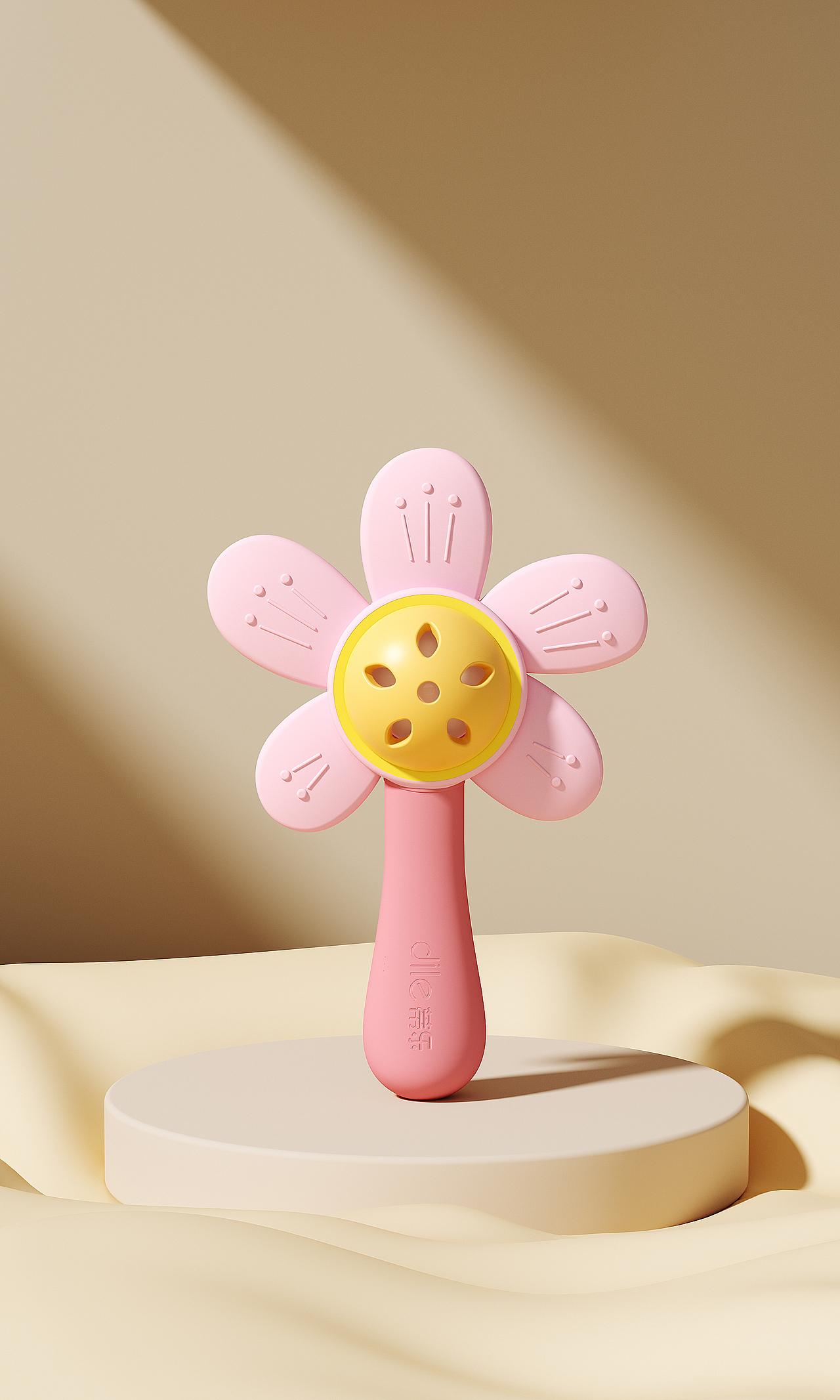 蒂乐花朵摇铃 | 花朵摇铃| 三维建模
