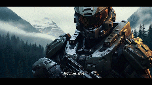 光环士官长 影视级后期灯光氛围合成（图ZMzkyMDUxNjky） - 影视后期 - 站酷设计师SunKe_孙珂原创素材 - 站酷ZCOOL