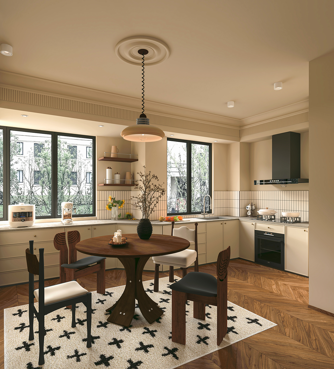 松溪新語-劉宅（圖ZMzkyMDU2NDcy） - 家裝設(shè)計 - 站酷設(shè)計師黑面太原創(chuàng)素材 - 站酷ZCOOL