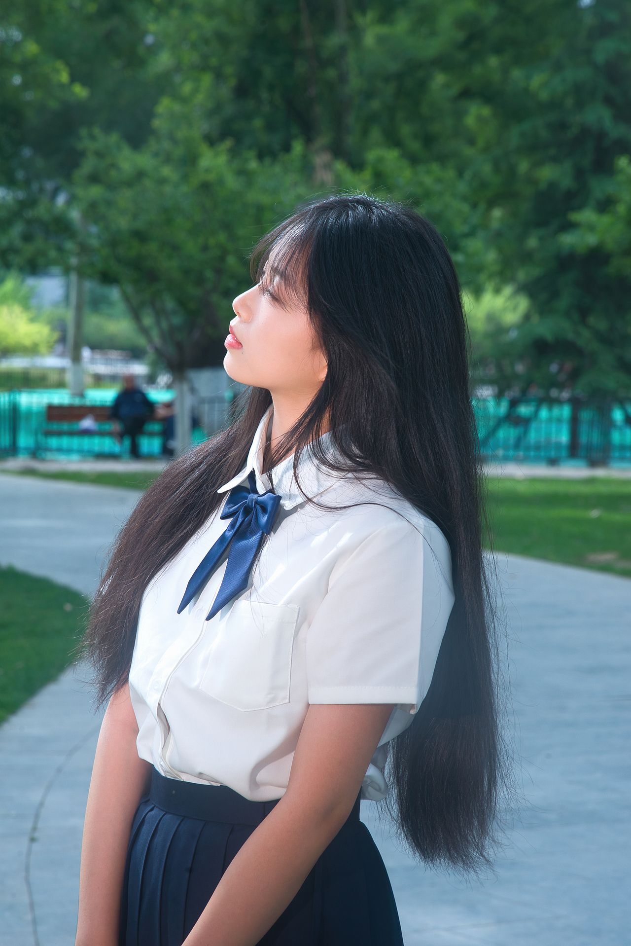 【公园JK】校园甜妹
