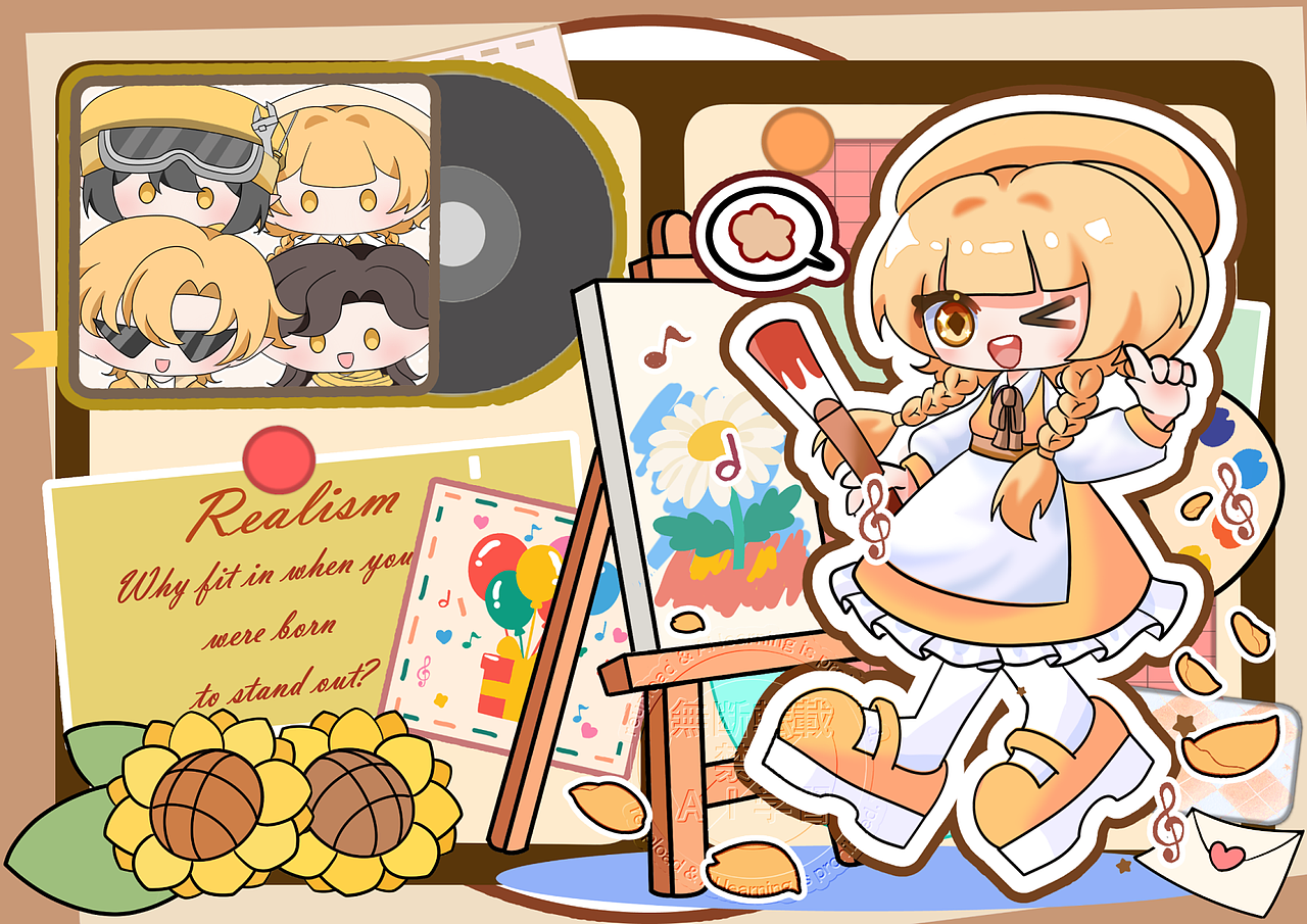 mbti手账风插画（图ZMzkyMDY1MTYw） - 儿童插画 - 站酷设计师举杯邀明月ovo原创素材 - 站酷ZCOOL