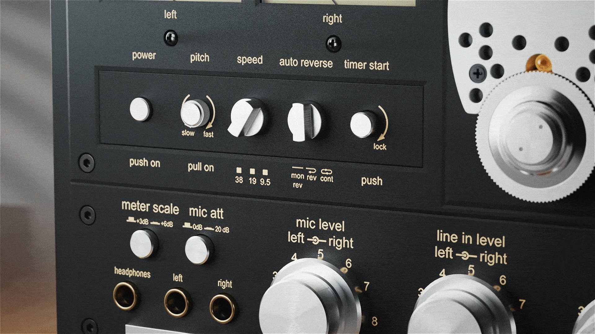 丹麦 BeoLab19 x Technics松下开盘机 概念动画