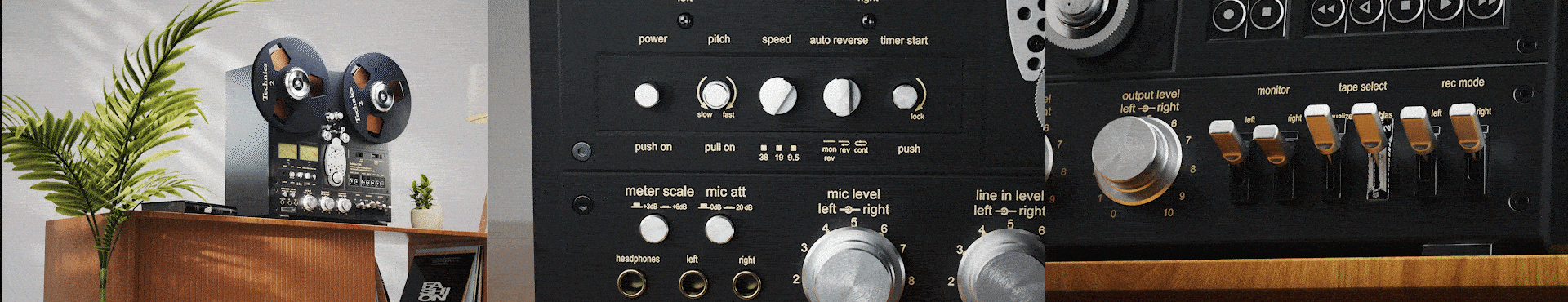 丹麦 BeoLab19 x Technics松下开盘机 概念动画