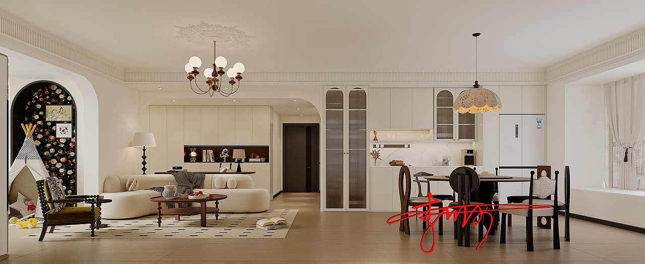 一套家装已出图