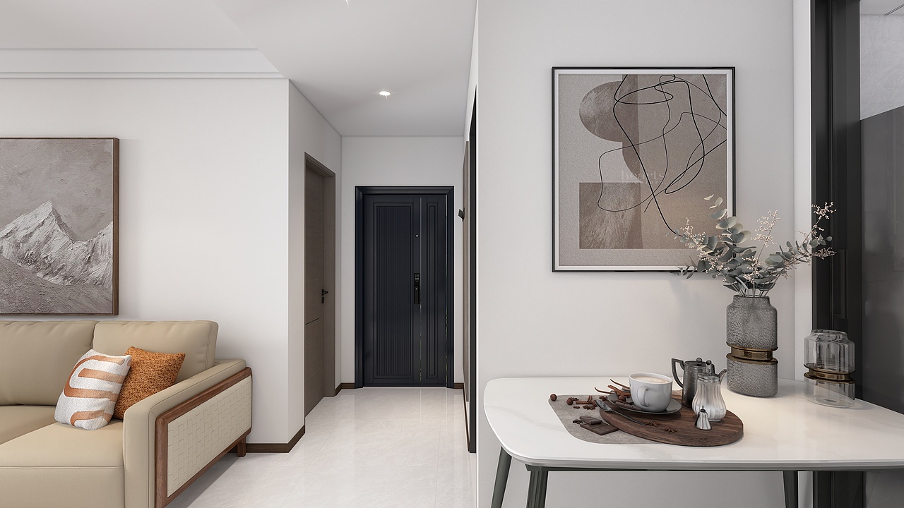 现代风格——柔和的家苑