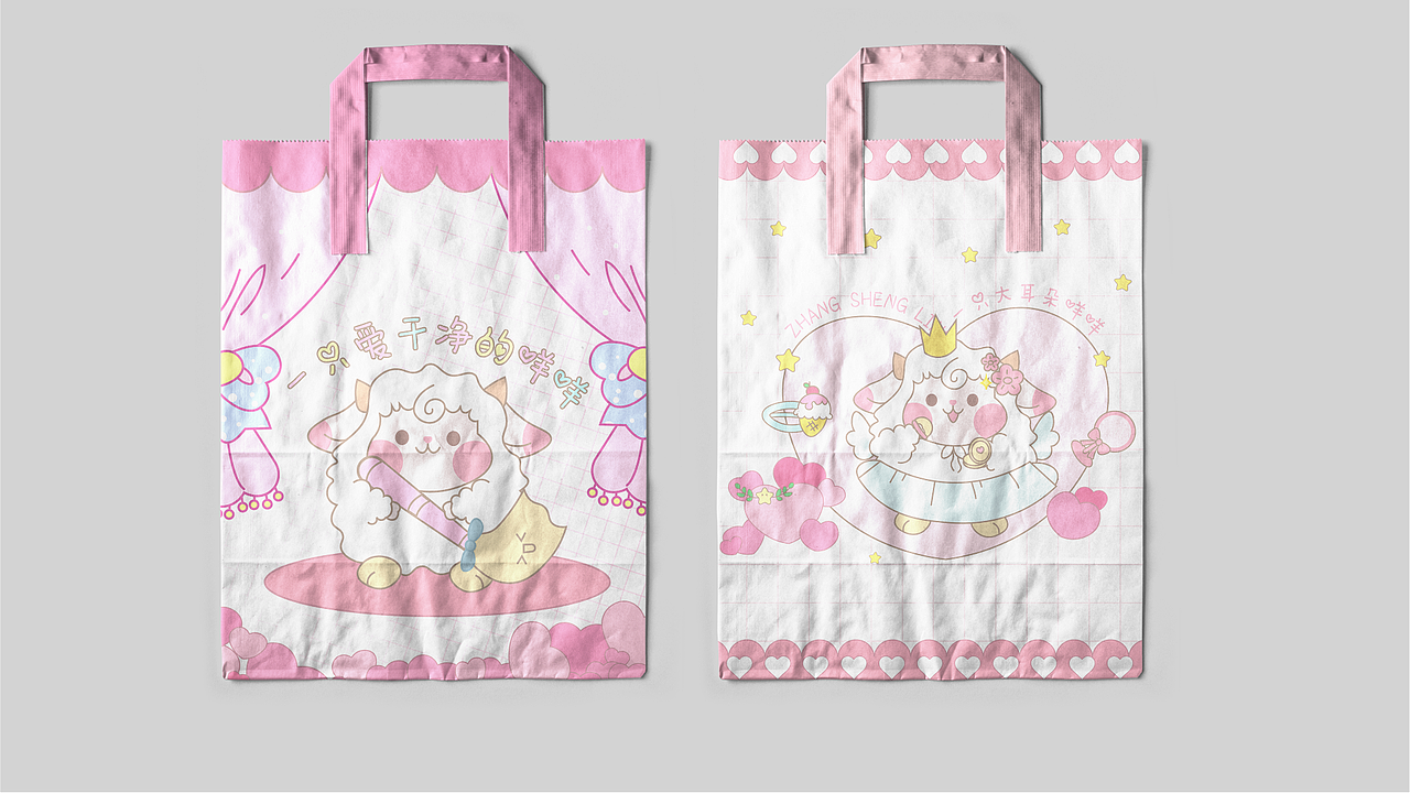 小羊咩咩IP设计【AIGC人工智能学院】（图ZMzkyMDczNjUy） - IP形象 - 站酷设计师小梓旺旺原创素材 - 站酷ZCOOL