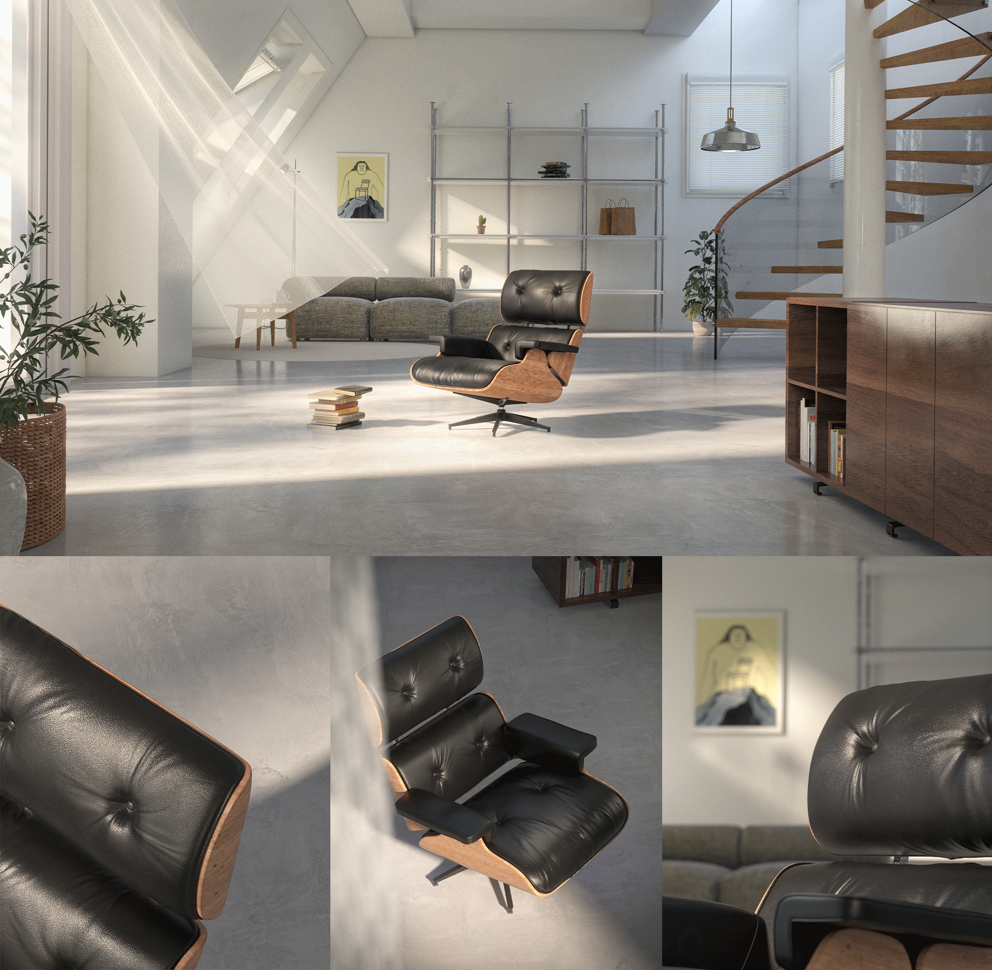 室内场景风格化探索