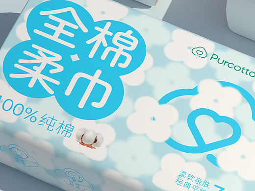 全棉时代 全棉柔巾再设计