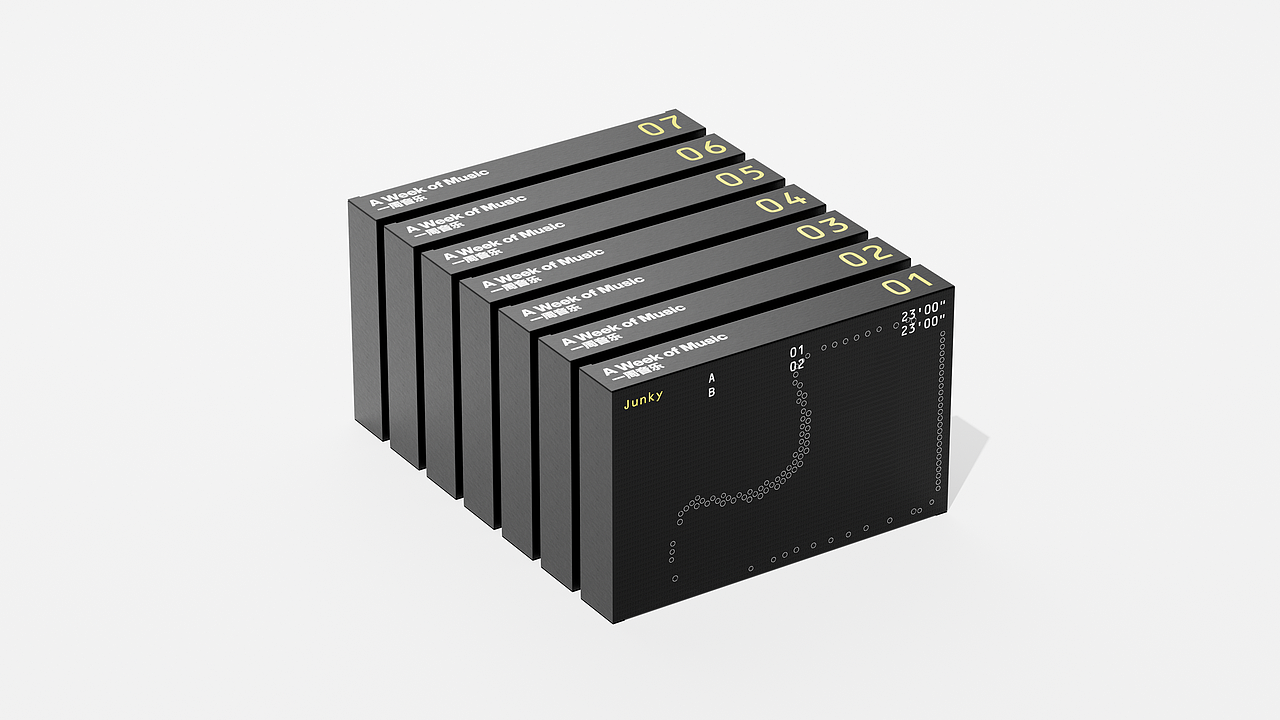 一周音乐磁带专辑设计（图ZMzkyMDkwNzM2） - 包装 - 站酷设计师duckyuannn原创素材 - 站酷ZCOOL