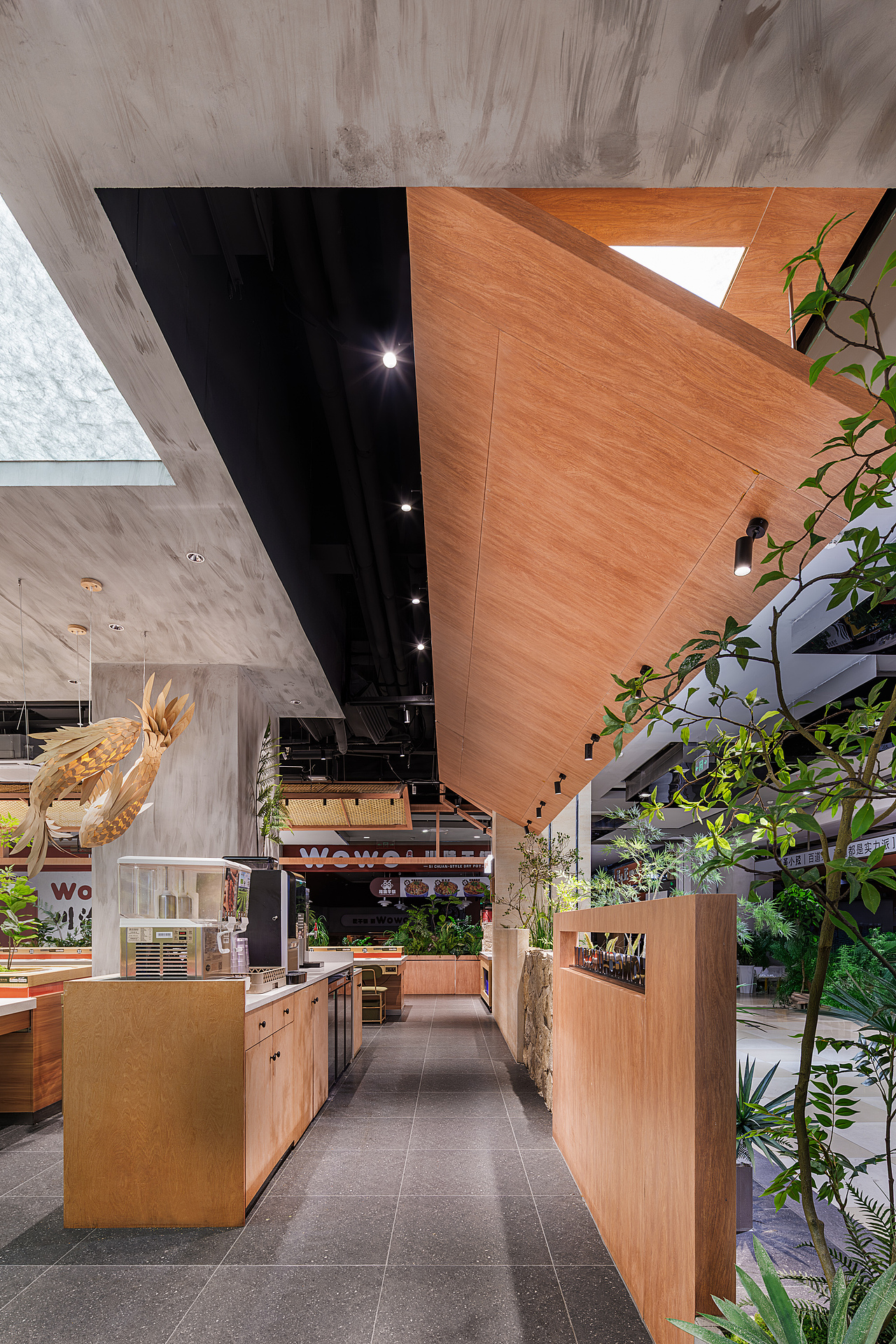 自然系·山野风!舂春山·山野自助小火锅餐厅设计