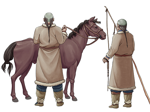 族群绘画杂记——肃慎族系之女真