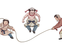 繪畫雜記——東胡族系之契丹男童